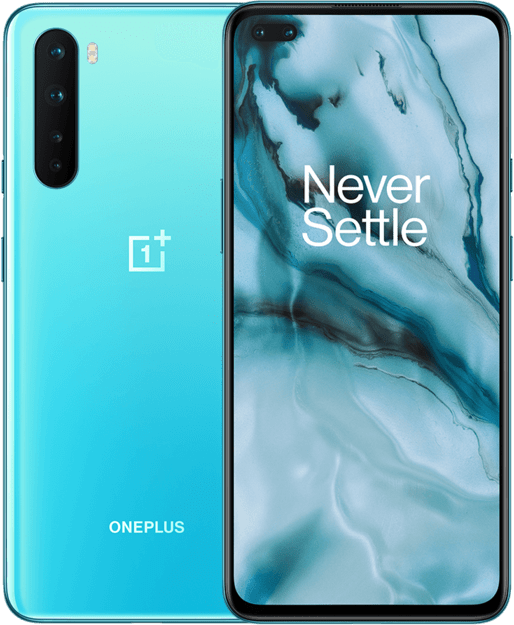 OnePlus Nord in blauw