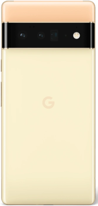 Google Pixel Pixel 6 Pro in geel