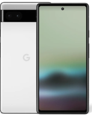 Google Pixel Pixel 6A in blanc