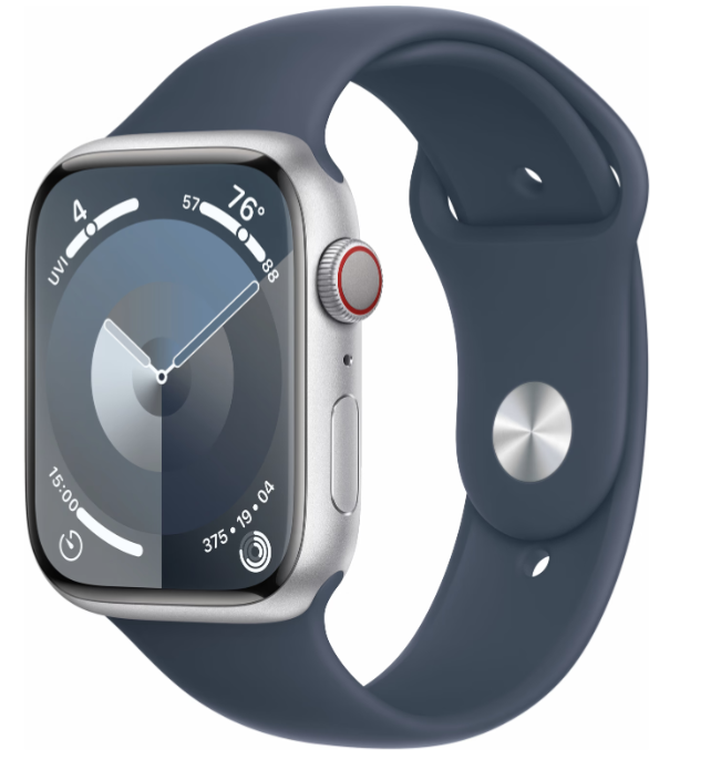 Apple Watch 9 in gris sidéral