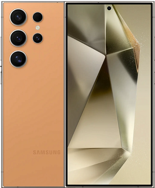 Samsung Samsung Galaxy S24 ultra in oranje